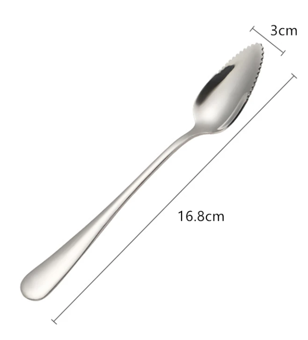 Serrated Fruit Scooping Spoon