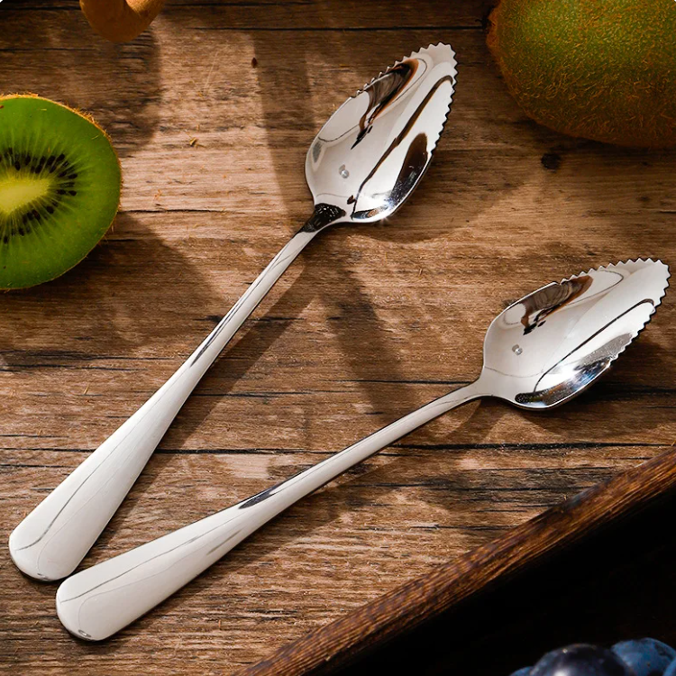 Serrated Fruit Scooping Spoon