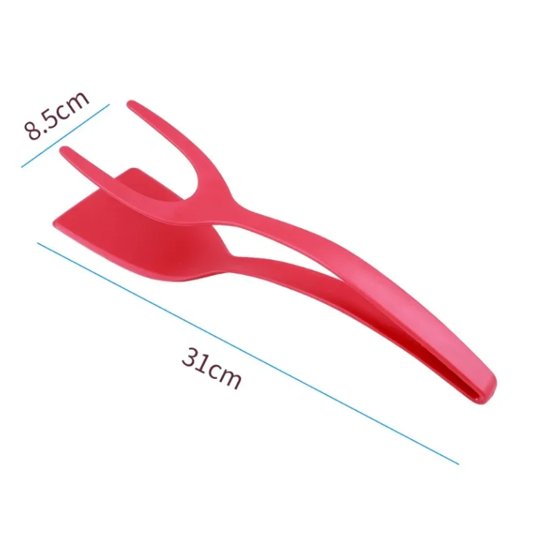 2-in-1 Spatula Tongs